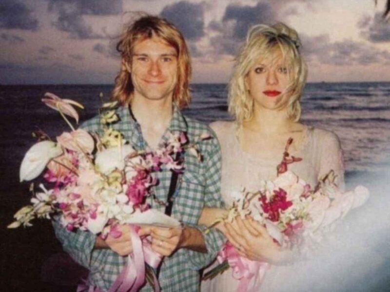 kurt cobain courtney love wedding