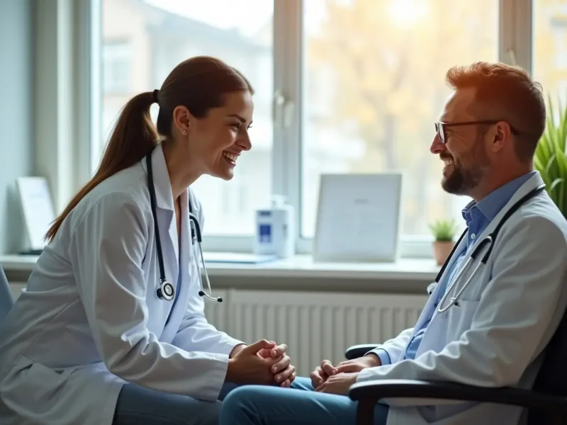 doctor providing compassionate care to enhance patient clinic experience