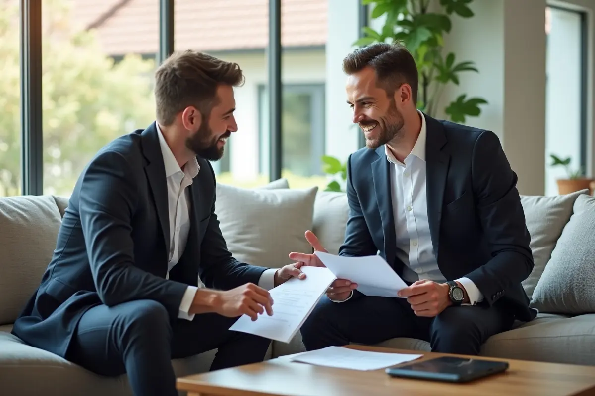 real estate agent negotiating quick home sale for maximum property value