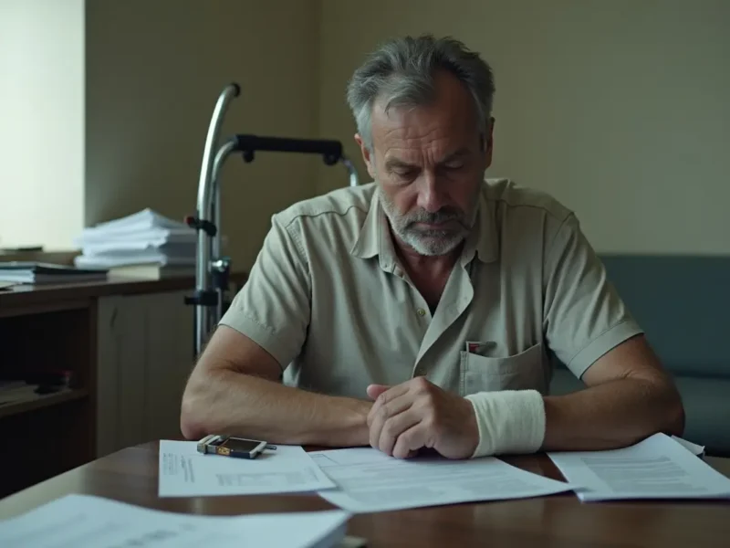 injured person considering pre-settlement loan for financial stability